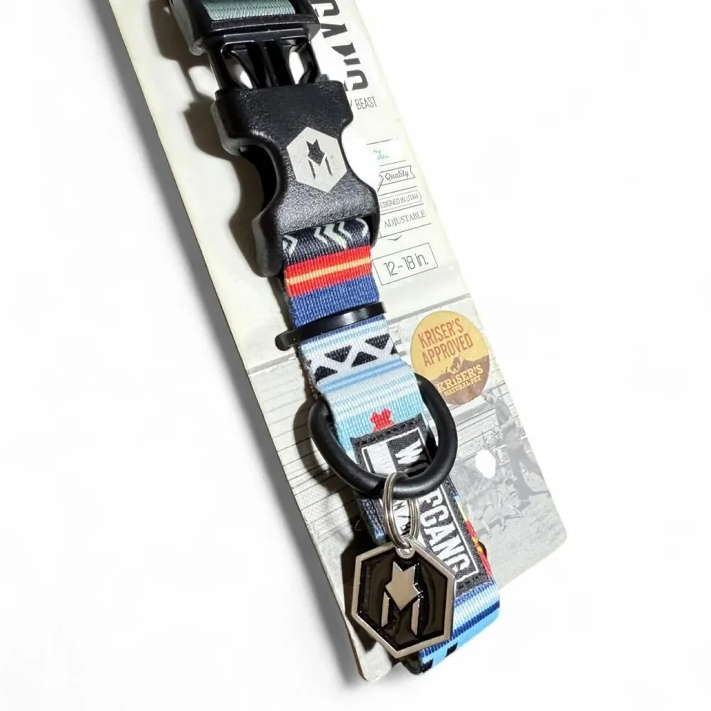 Wolfgang USA The True North dog collar NEW with tags 12 to 18 inch neck size
